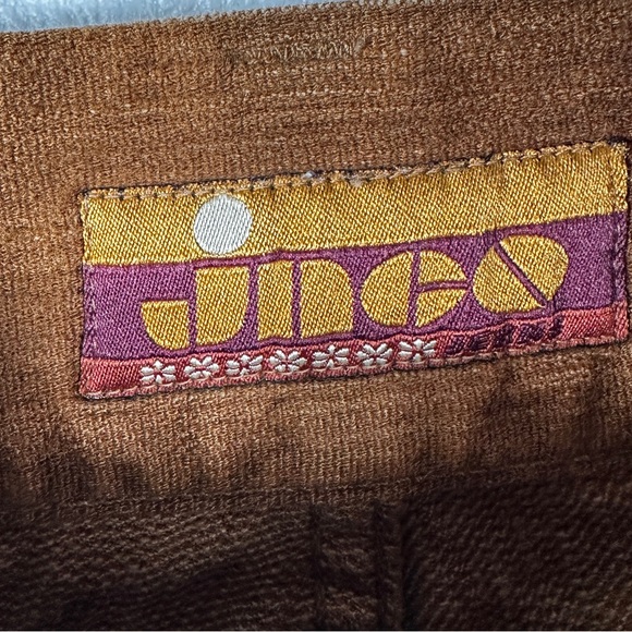 JNCO Y2K Women’s Brown Flare Pants J1501TN Retro Boho Size 30x30 - Picture 5 of 6